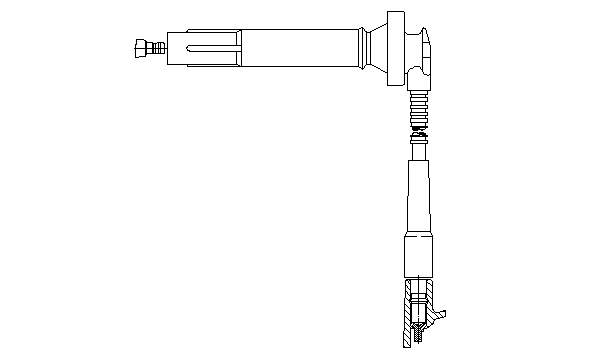 Дроти запалювання Bremi 3A59E42 ціна, від 11.96 USD