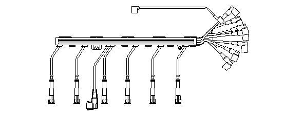 Дріт високовольтний Beru ZEF1402