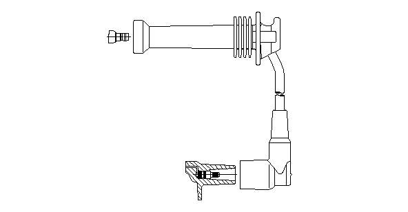 Купити 1114744 Ford Провід високовольтні, комплект