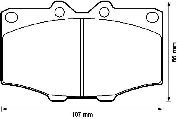 Колодки гальмівні передні, дискові 572178B Jurid/Bendix