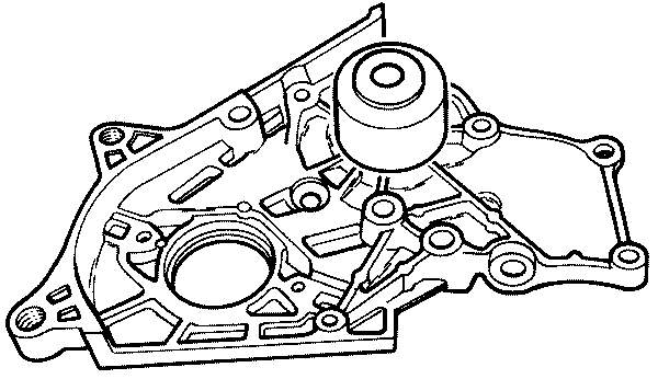 VKPC91405 SKF Насос охолодження