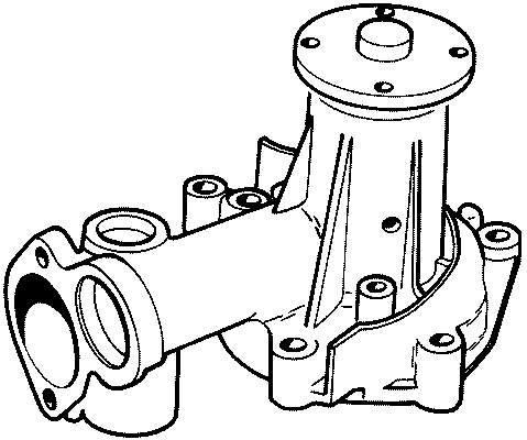 Купити VKPC95405 SKF Насос охолоджуючої рідини