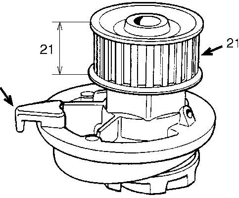 VKPC85400 SKF Насос охолодження
