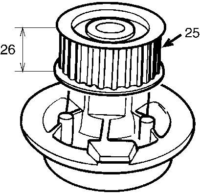 Помпа охолодження SKF VKPC85611 ціна, від 33.11 USD