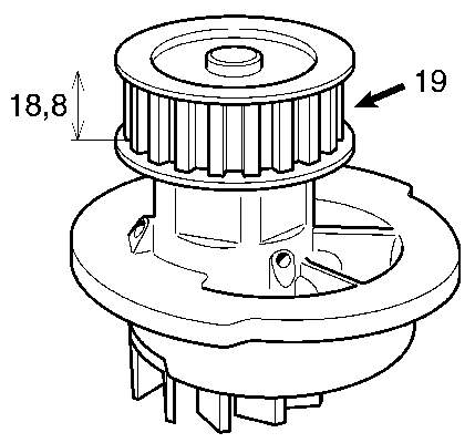 Помпа охолодження SKF VKPC90202 ціна, від 19.61 USD