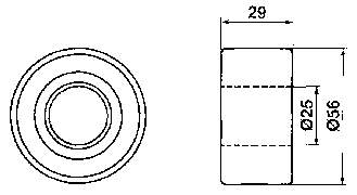 Купити VKM12003 SKF Натяжний ролик