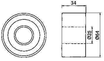 VKM22380 SKF Ролик натягувач