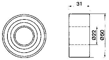 Купити VKM26100 SKF Ролик паразитний ГРМ