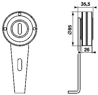 Натяжний ролик VKM33002 SKF