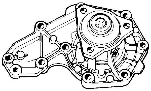 Помпа охолодження SKF VKPC86413 ціна, від 30.26 USD
