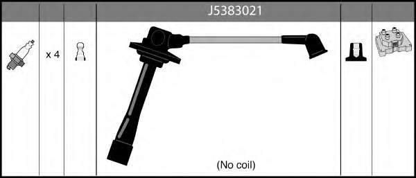 Високовольтні дроти J5383021 Nipparts