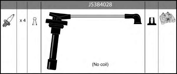 Дріт високовольтний, комплект J5384028 Nipparts