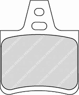 Колодки гальмові задні, дискові FDB1139 Ferodo