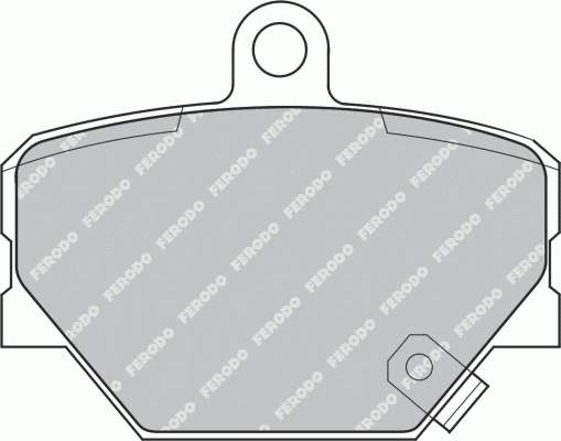 Гальмівні колодки Ferodo FDB1162 ціна, від 20.99 USD