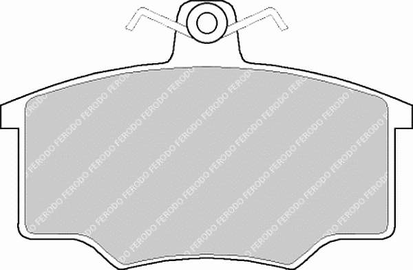 Гальмівні колодки Ferodo FDB175 ціна, від 13.93 USD