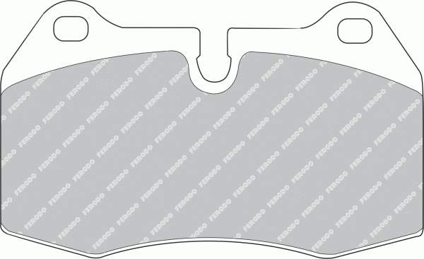 Передні тормозні колодки FDS998 Ferodo
