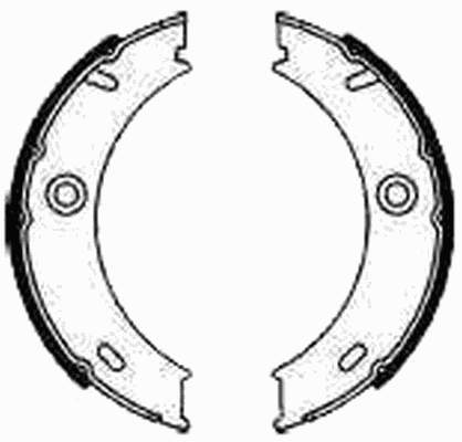 Колодки стоянкового гальма Ferodo FSB625
