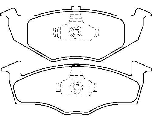 Тормозні колодки Mintex MDB1804