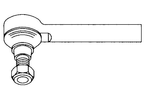 Накінечник рульової тяги, зовнішній 1202027 PEX