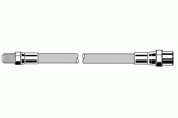 Шланг гальмівний передній PEX 32203 ціна, від 4.49 USD