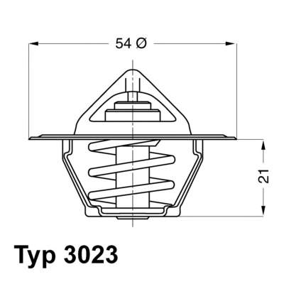 303378 Wahler Авто термостат