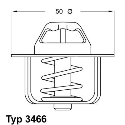 346689D Wahler Авто термостат