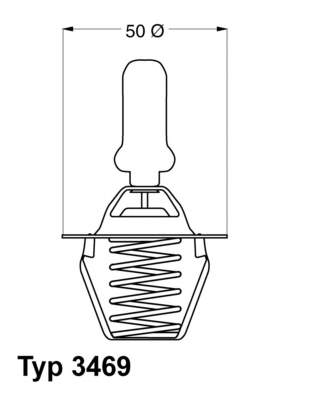 Термостат 346991D Wahler