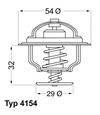 Купити 415482D Wahler Термостат в корпусі