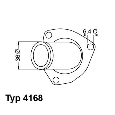 Купити 416892D Wahler Термостат в корпусі