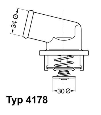 417892D Wahler Авто термостат