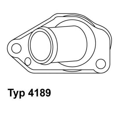 Купити 418987D Wahler Термостат в корпусі