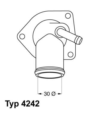 Термостат в зборі Wahler 424292D