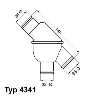 Термостат в зборі Chrysler 4720432