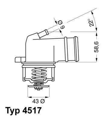 Автомобільний термостат Mercedes A1202000015 ціна, від  USD