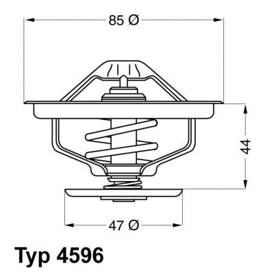 459683 Wahler Авто термостат
