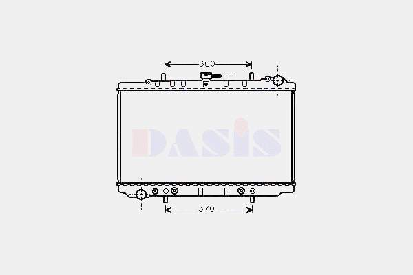 Купити 2146051E00 Nissan/Infiniti Радіатор двигуна