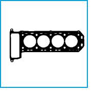 Прокладка головки блока циліндрів (ГБЦ) 06180 Glaser