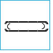 Прокладка клапанної кришки двигуна V31161 Glaser
