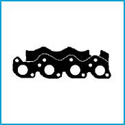 MD186264 NIPPON MOTORS Прокладка, впускний/випускний колектор, поєднана