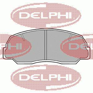Купити LP400 Delphi Колодки гальмівні передні, дискові