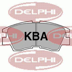 Купити LP633 Delphi Колодки гальмівні передні, дискові