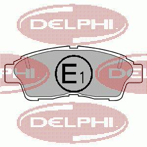 LP789 Delphi Передні гальмівні колодки
