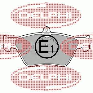 LP873 Delphi Передні гальмівні колодки
