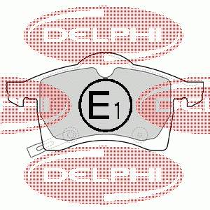 LP1309 Delphi Передні гальмівні колодки