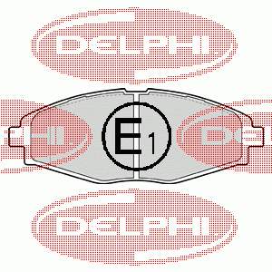 Тормозні колодки Delphi LP1390