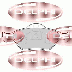 LP1469 Delphi Передні гальмівні колодки