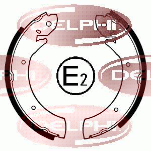 Колодки гальмові задні, барабанні Delphi LS1179 ціна, від 25.34 USD