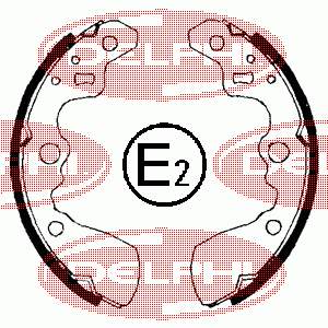 Колодки гальмові задні, барабанні Delphi LS1710 ціна, від 14.11 USD
