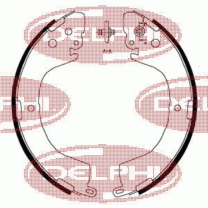 Колодки гальмові задні, барабанні Delphi LS1826 ціна, від 45.61 USD