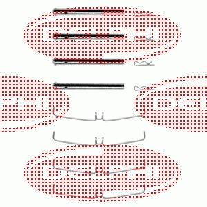 Ремкомплект гальмівних колодок Quick Brake 1090907 ціна, від 3.19 USD
